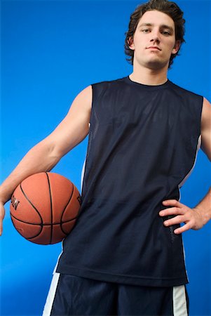 Portrait of Basketball Player Stock Photo - Rights-Managed, Code: 700-00363930