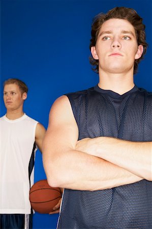 Portrait of Basketball Players Stock Photo - Rights-Managed, Code: 700-00363932