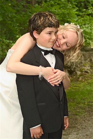La mariée et le porteur Ring Photographie de stock - Rights-Managed, Code: 700-00378181
