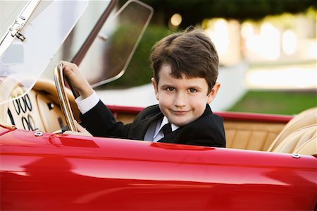 simsearch:700-00066767,k - Portrait of Boy in Car Stock Photo - Rights-Managed, Code: 700-00371263