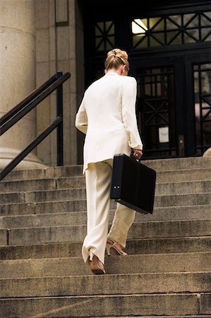 Businesswoman Going to Work Stock Photo - Rights-Managed, Code: 700-00371350