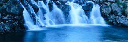 parque nacional tongariro - Waterfall Tongariro National Park New Zealand Foto de stock - Con derechos protegidos, Código: 700-00371470