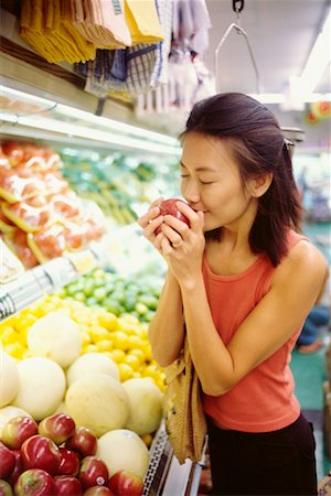 Woman Grocery Shopping Stock Photo - Rights-Managed, Code: 700-00371999