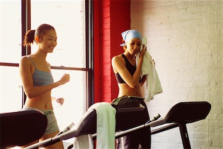 fitness body images african american - Women in Gym Stock Photo - Rights-Managed, Code: 700-00372006