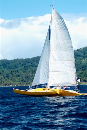 simsearch:700-00424633,k - Trimaran Sailboat Stock Photo - Rights-Managed, Code: 700-00424637