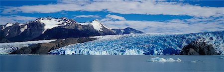 Glacier Grey, Lago Grey, Torres del Paine National Park, Chile Foto de stock - Con derechos protegidos, Código: 700-00424700