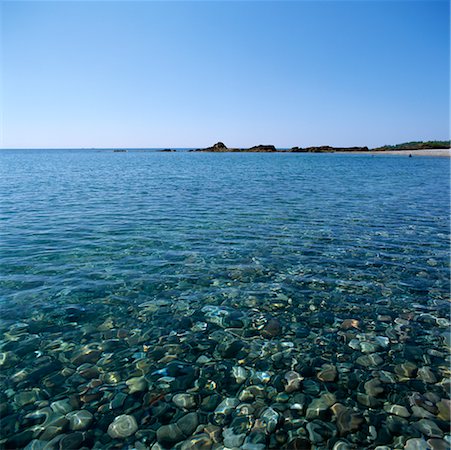 Overview of Water Batchawana Bay, Lake Superior, Ontario, Canada Foto de stock - Con derechos protegidos, Código: 700-00425420