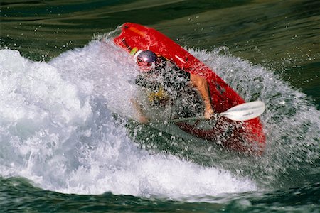 Man Kayaking Stock Photo - Rights-Managed, Code: 700-00425568