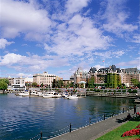 Victoria Harbour, British Columbia, Canada Stock Photo - Rights-Managed, Code: 700-00425578