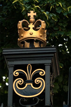 Close-up of Gate at Columbia University, New York City, New York, USA Stock Photo - Rights-Managed, Code: 700-00425936