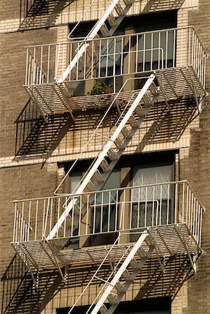 Fire Escape Stock Photo - Rights-Managed, Code: 700-00425937