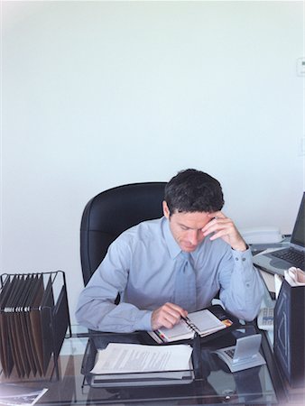 simsearch:614-06312057,k - Businessman Working at Desk Stock Photo - Rights-Managed, Code: 700-00426216