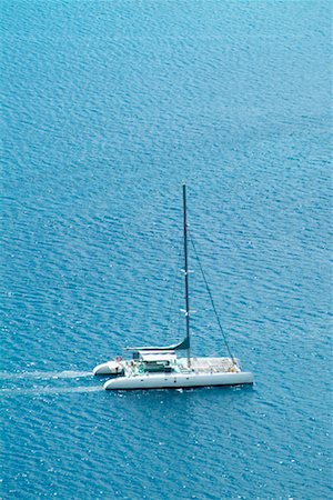simsearch:700-00426292,k - Catamaran dans le lagon de Bora Bora, Bora Bora, Polynésie française Photographie de stock - Rights-Managed, Code: 700-00426291