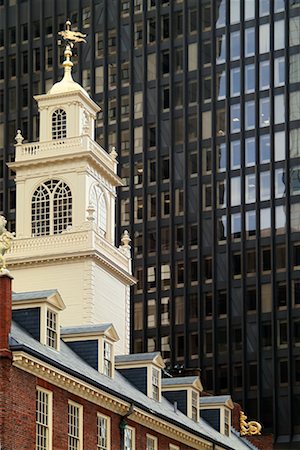 simsearch:6105-05396924,k - Old State House, Boston, Massachusetts, USA Fotografie stock - Rights-Managed, Codice: 700-00429954