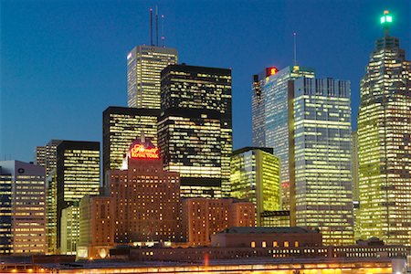 Skyline. Toronto, Ontario, Canada Foto de stock - Con derechos protegidos, Código: 700-00429963