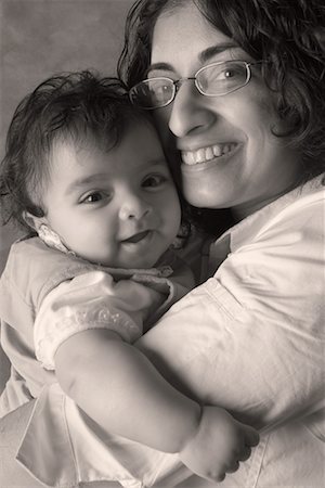 simsearch:700-02957960,k - Portrait of Mother and Daughter Stock Photo - Rights-Managed, Code: 700-00438955