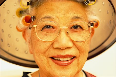 Woman at Hair Salon Stock Photo - Rights-Managed, Code: 700-00439901