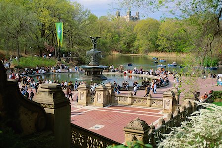 simsearch:700-00071040,k - Bethesda Fountain im Central Park, New York City, New York, USA Stockbilder - Lizenzpflichtiges, Bildnummer: 700-00430275