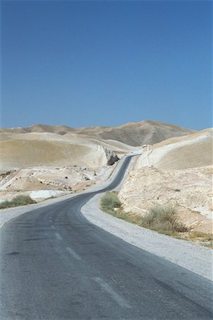 Road Through Negev Desert, Israel Stock Photo - Rights-Managed, Code: 700-00430542