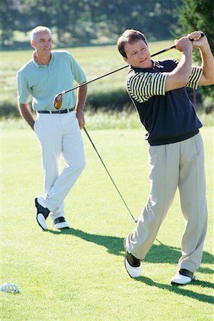 simsearch:700-00163026,k - Men on Golf Course Stock Photo - Rights-Managed, Code: 700-00459736