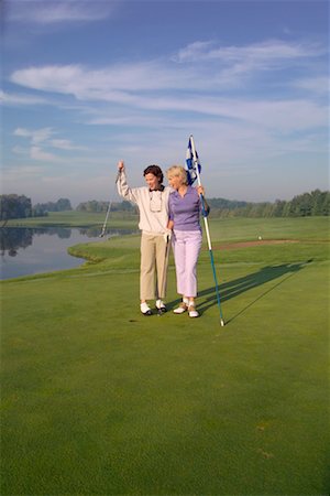 simsearch:700-00453090,k - Women Golfing Fotografie stock - Rights-Managed, Codice: 700-00452943