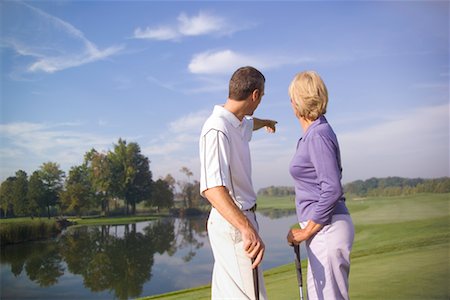simsearch:700-00453090,k - People Golfing Fotografie stock - Rights-Managed, Codice: 700-00453123