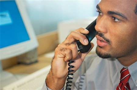 simsearch:700-01378659,k - Businessman on Telephone Stock Photo - Rights-Managed, Code: 700-00477333