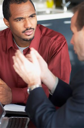 Businessmen Talking Stock Photo - Rights-Managed, Code: 700-00477366