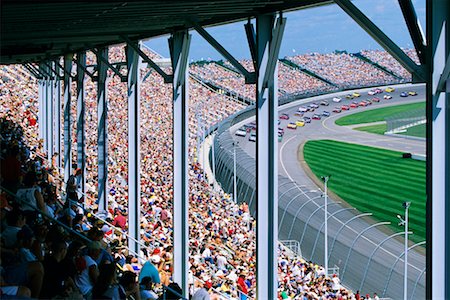 NASCAR Racing Brooklyn, Michigan, USA Photographie de stock - Rights-Managed, Code: 700-00477575