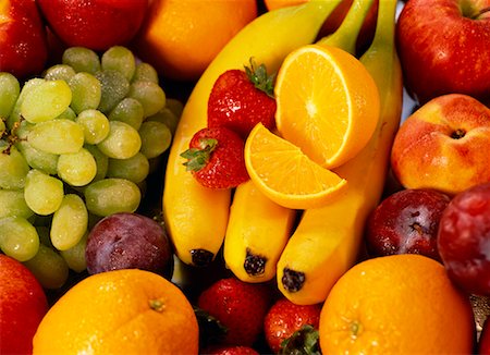 simsearch:700-00477645,k - Assortiment de fruits Photographie de stock - Rights-Managed, Code: 700-00477646