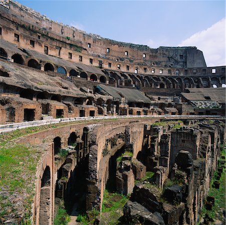 simsearch:700-00183424,k - Interior of The Colosseum, Rome, Italy Foto de stock - Con derechos protegidos, Código: 700-00477886