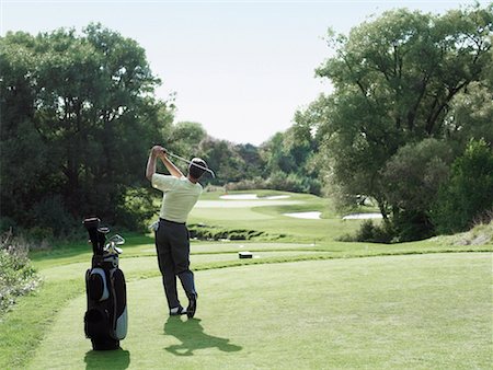 simsearch:700-00528371,k - Man Golfing Stock Photo - Rights-Managed, Code: 700-00477957