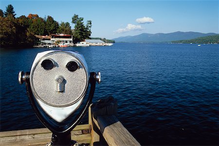 View Finder at Lake George, Adirondack State Park, New York, USA Foto de stock - Con derechos protegidos, Código: 700-00478379