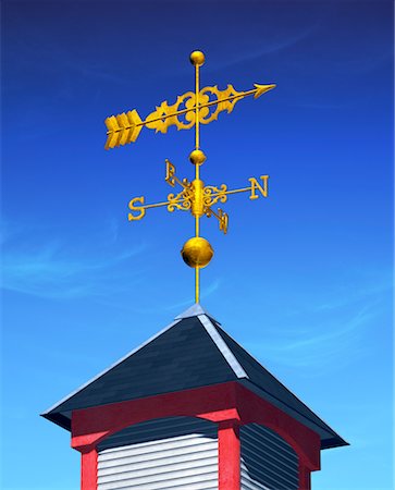 Close-Up of Weather Vane Stock Photo - Rights-Managed, Code: 700-00478670