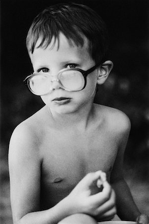 sad boy in black and white - Portrait of Boy Stock Photo - Rights-Managed, Code: 700-00478780