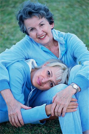 Portrait of Mother and Daughter Stock Photo - Rights-Managed, Code: 700-00482016