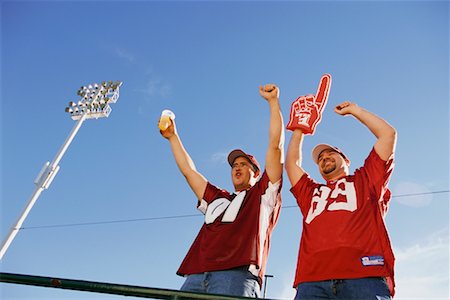 fan and foam finger - Sports Fans Stock Photo - Rights-Managed, Code: 700-00514142