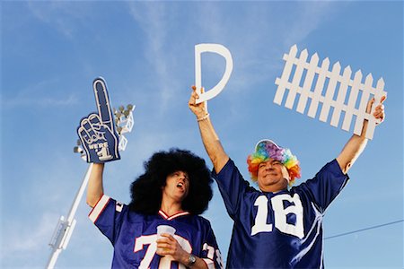 fan and foam finger - Sports Fans Stock Photo - Rights-Managed, Code: 700-00514151
