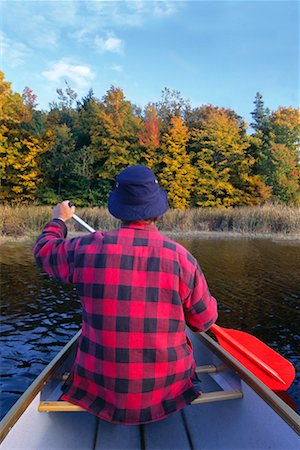 Man Canoeing Stock Photo - Rights-Managed, Code: 700-00515172
