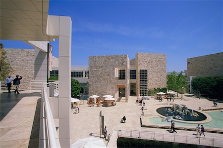 Getty Center, Los Angeles, Californie, USA Photographie de stock - Rights-Managed, Code: 700-00515463