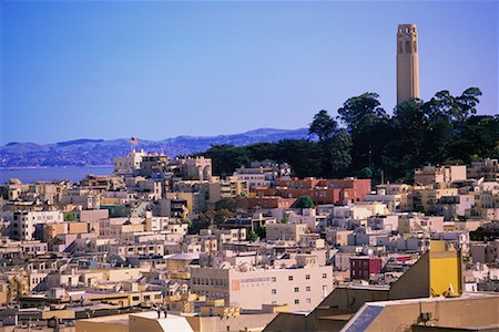 Coit Tower, San Francisco, Kalifornien, USA Stockbilder - Lizenzpflichtiges, Bildnummer: 700-00515470