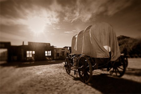 Covered Wagon Stock Photo - Rights-Managed, Code: 700-00518508
