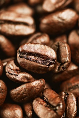 Close-up of Coffee Beans Stock Photo - Rights-Managed, Code: 700-00524087