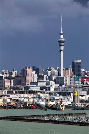 Auckland Skyline, New Zealand Stock Photo - Rights-Managed, Code: 700-00524737