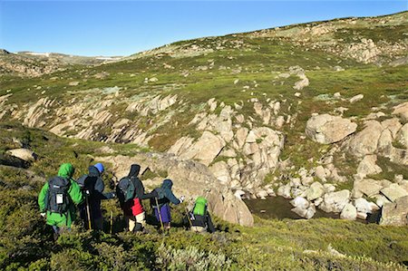 simsearch:400-04368391,k - Hiking, Kosciuszko National Park, New South Wales, Australia Foto de stock - Con derechos protegidos, Código: 700-00524776