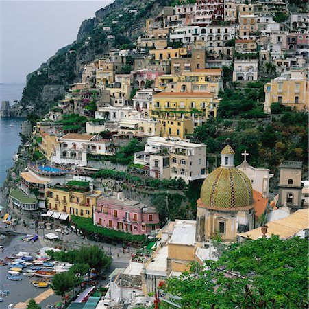 positano - Positano, Salerno, Campanie, Italie Photographie de stock - Rights-Managed, Code: 700-00524914