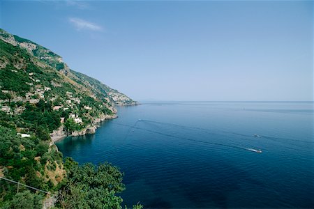 praiano - Overview of Praiano, Salerno, Amalfi, Italy Foto de stock - Con derechos protegidos, Código: 700-00525013