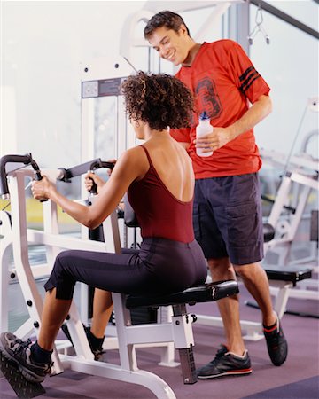 simsearch:700-00767943,k - People Exercising at Gym Stock Photo - Rights-Managed, Code: 700-00526646
