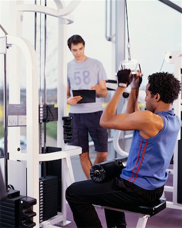 simsearch:700-00767943,k - Men in Gym Stock Photo - Rights-Managed, Code: 700-00526641