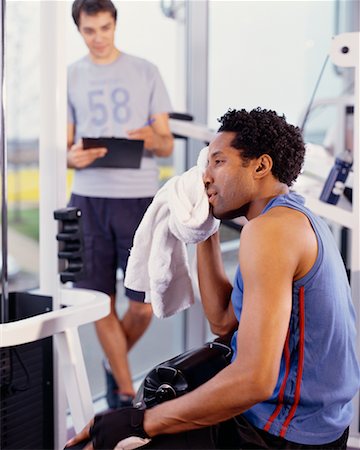Men in Gym Stock Photo - Rights-Managed, Code: 700-00526642